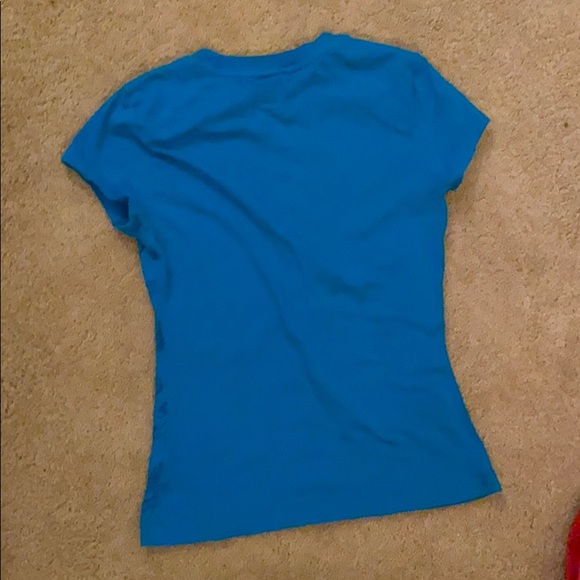 Fila wave T-shirt with metallic xs peacock blue - Picture 9 of 9